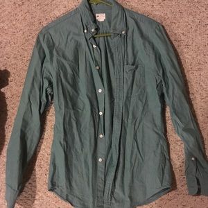 J Crew Sunwashed Oxford Shirt